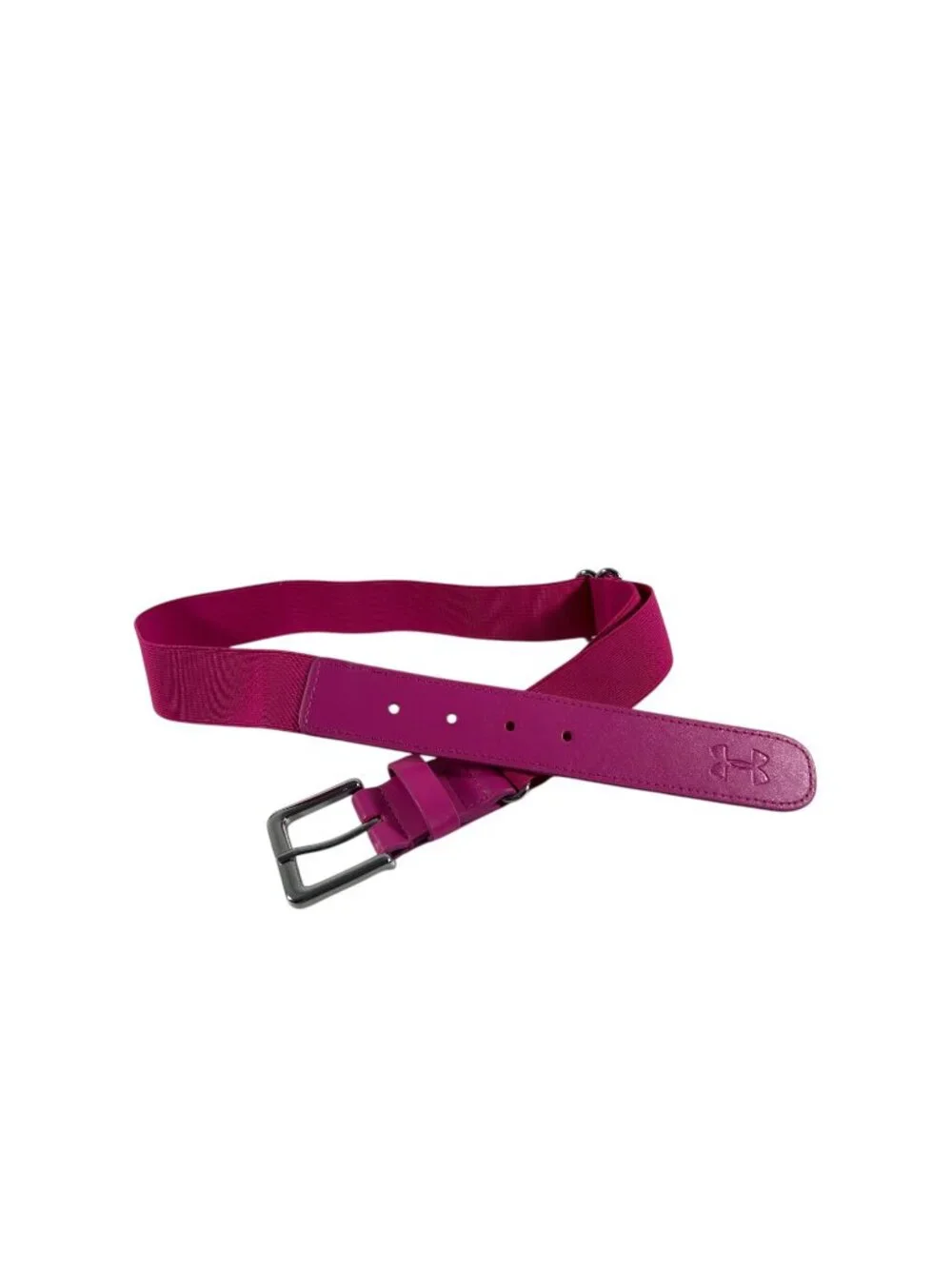 Under Armour Youth Baseball Softball Belt Pink Adjustable One Size Style 1252085